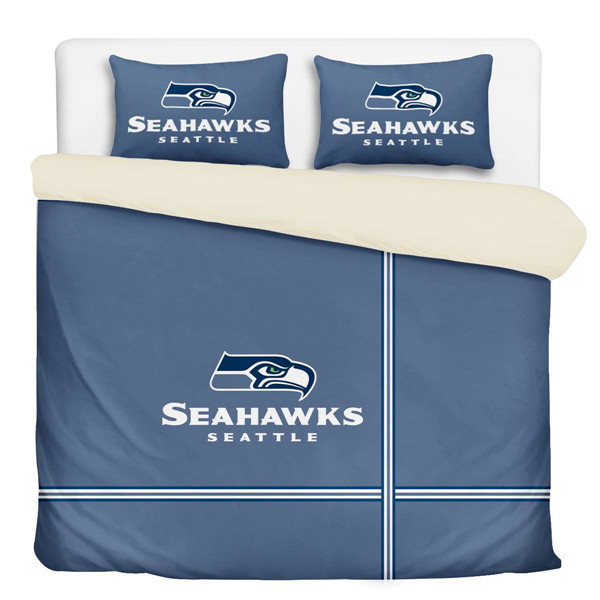 Seattle Seahawks 3-Pieces Full Bedding 002